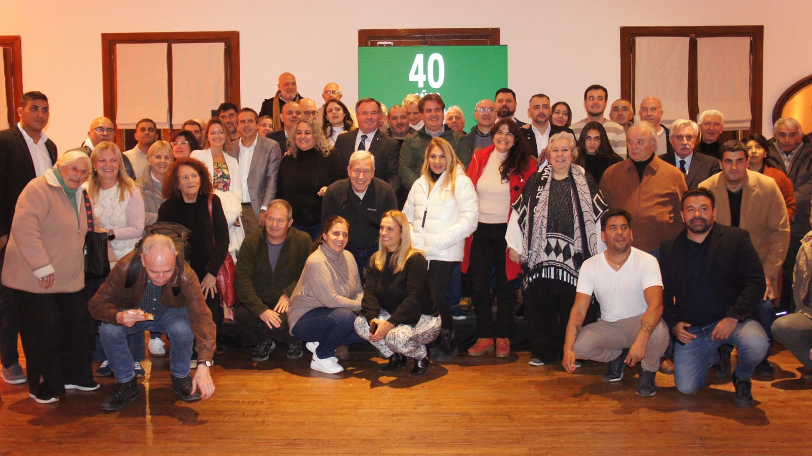 40º aniversario de Acción Comunal, el partido fundado por el recordado intendente Ricardo Ubieto