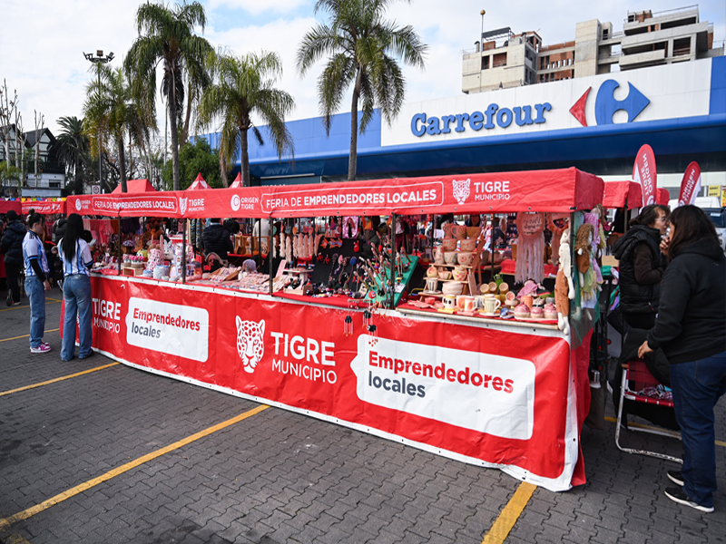 TIGRE / EMPRENDEDORES: Se reinauguró el local de emprendedores Origen Tigre en General Pacheco